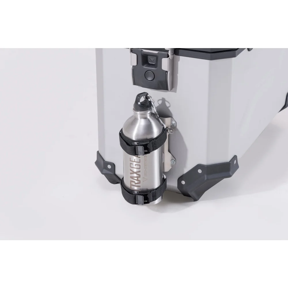 SW-Motech SW-ALK0016530700-S TRAX 1x Stainless Steel 0.6L Bottle Silver & Mounting Set for TRAX Accessory Mount - Image 2