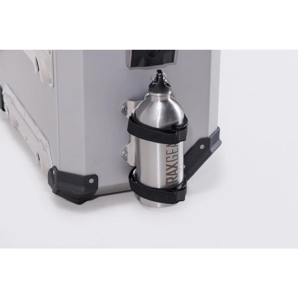 SW-Motech SW-ALK0016530700-S TRAX 1x Stainless Steel 0.6L Bottle Silver & Mounting Set for TRAX Accessory Mount - Image 4