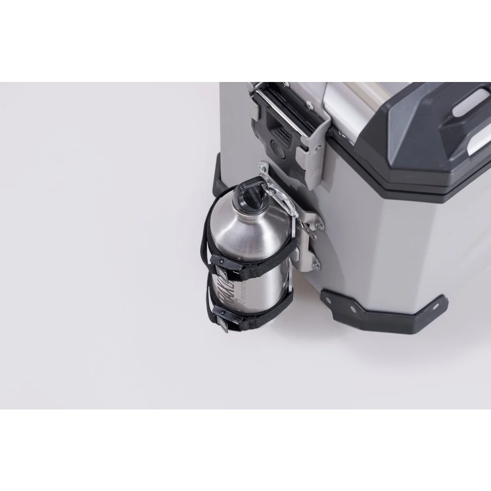 SW-Motech SW-ALK0016530700-S TRAX 1x Stainless Steel 0.6L Bottle Silver & Mounting Set for TRAX Accessory Mount - Image 5
