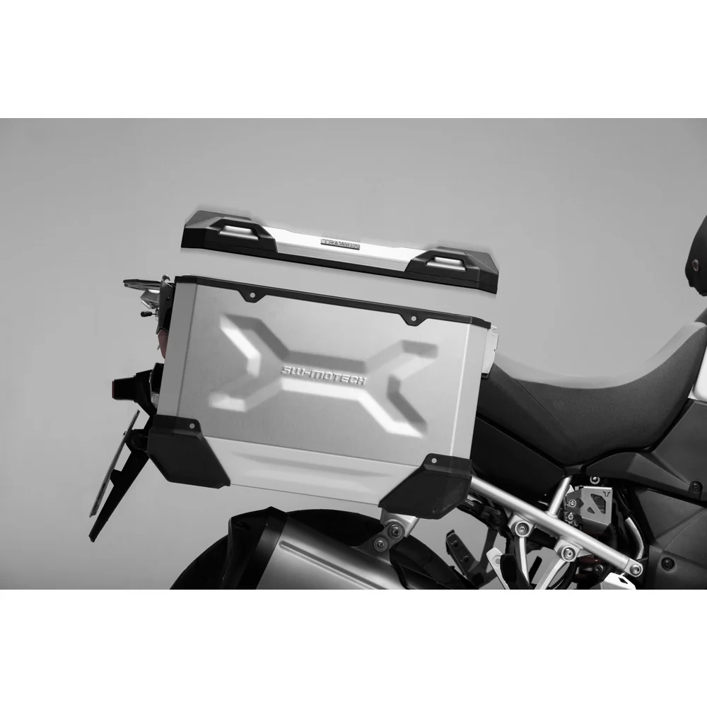 SW-Motech SW-ALK0073310000R-B TRAX ADV L Aluminium 45L Black Right Side Case - Image 2