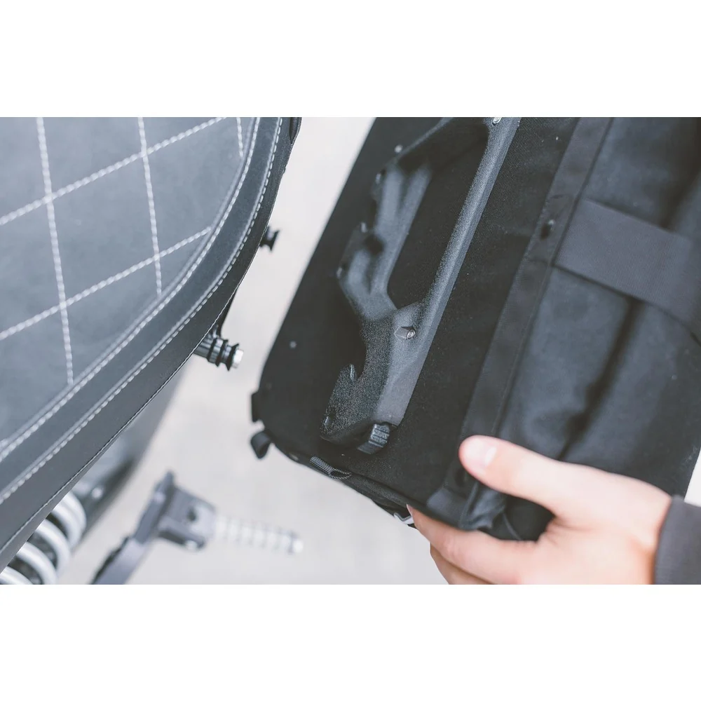 SW-Motech SW-BCHTA0040110200L Legend Gear LC1 Black Edition 9.8L Left Side Bag for SLC Side Carriers - Image 2