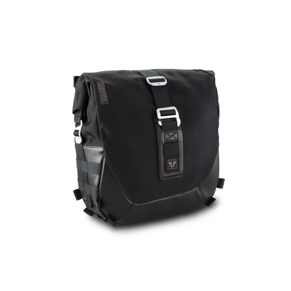 SW-Motech SW-BCHTA0040210200L Legend Gear LC2 Black Edition 13.5L Left Side Bag for SLC Side Carriers