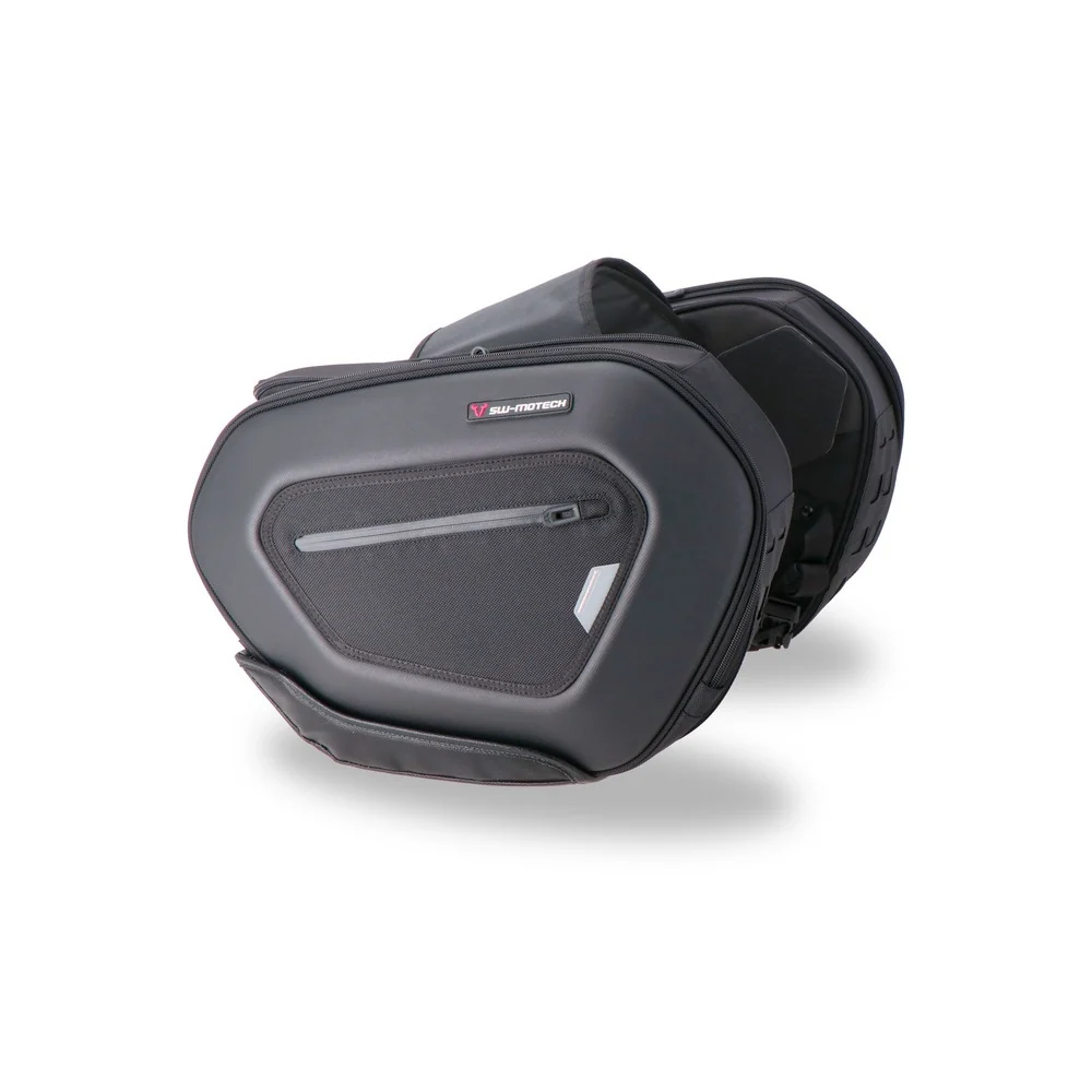 SW-Motech SW-BCHTA0174036800 Pro Blaze H Black Saddlebag Set for Honda CBR300R/CB500F/CBR500R 15-Up