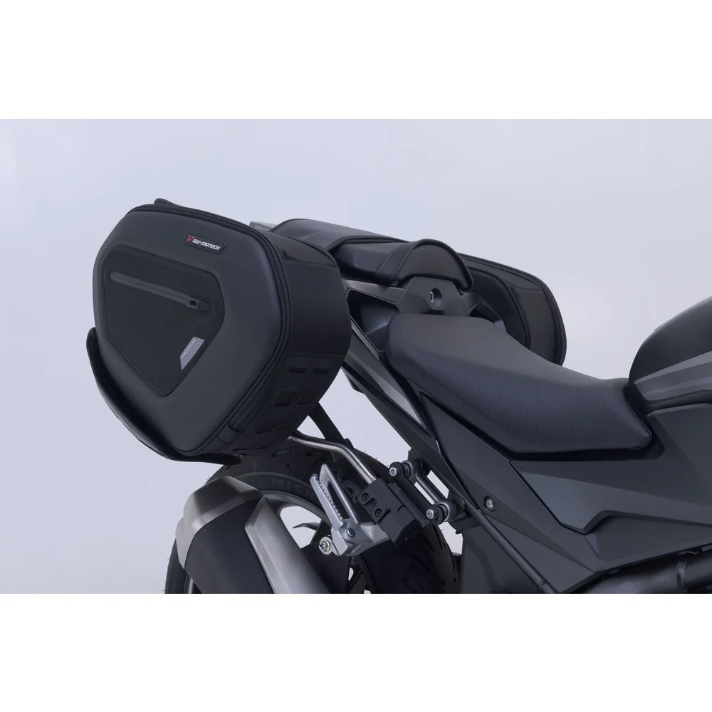 SW-Motech SW-BCHTA0174036800 Pro Blaze H Black Saddlebag Set for Honda CBR300R/CB500F/CBR500R 15-Up - Image 3