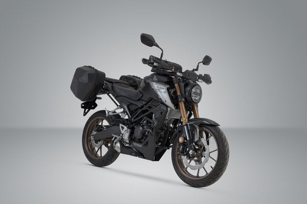 SW-Motech SW-BCHTA0190630000-B URBAN ABS Black Side Case System for Honda CB300R/CB125R 18-Up - Image 2