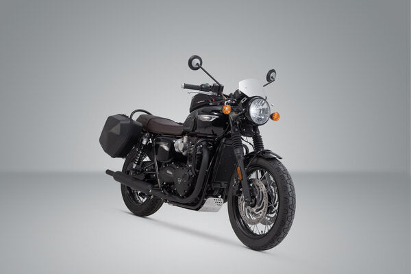 SW-Motech SW-BCHTA1174330000-B URBAN ABS Black Side Case System for Triumph Bonneville T120 15-Up - Image 2