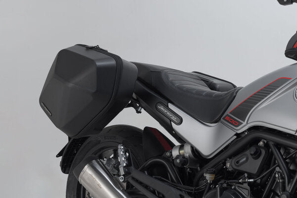 SW-Motech SW-BCHTA1905630000-B URBAN ABS Black Side Case System for Benelli Leoncino 500 17-Up/Leoncino 500 Trail 18-Up - Image 5