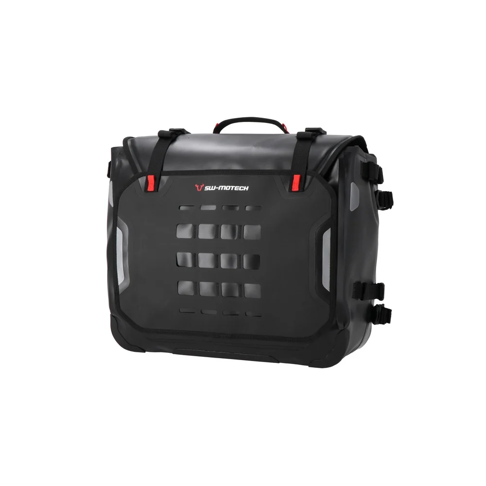 SW-Motech SW-BCSYS0000612000R SysBag WP L Black 27-40L Side Bag with Right Adapter Plate