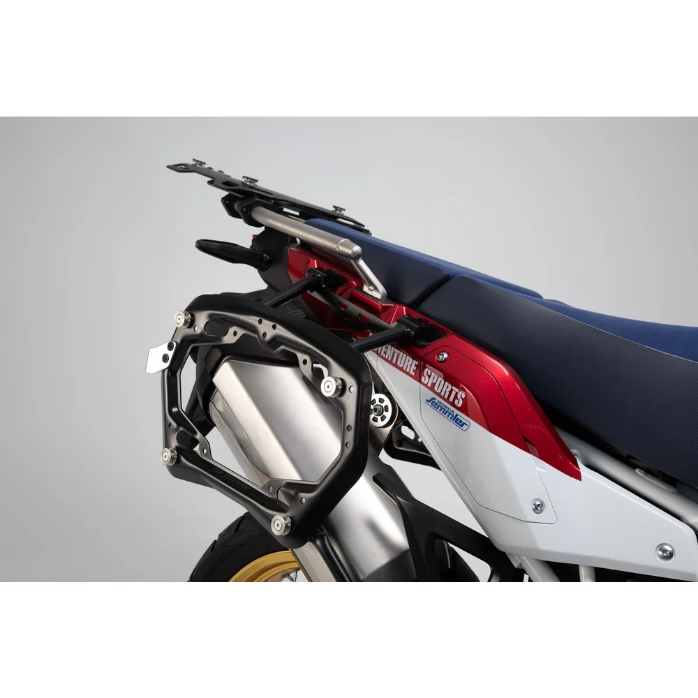 SW-Motech SW-BCSYS0189021000-B SysBag WP L/L Black Side Bag System for Honda CRF1000L Africa Twin/CRF1000L Africa Twin Adventure Sports 18-Up - Image 3