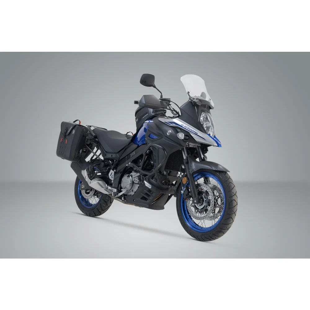 SW-Motech SW-BCSYS0587631000-B SysBag WP M/M Black Side Bag System for Suzuki V-Strom DL 650 16-Up - Image 2
