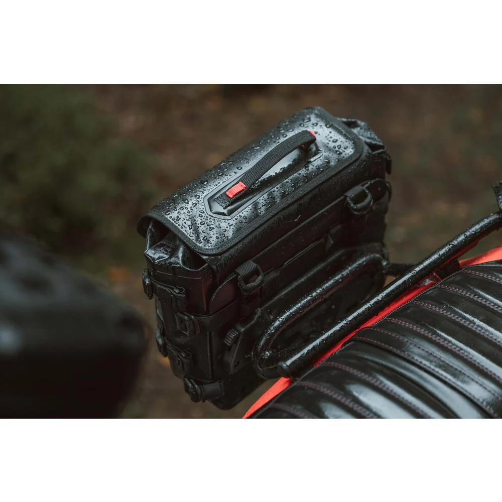 SW-Motech SW-BCSYS0893331000-B SysBag WP M/M Black Side Bag System for Kawasaki W800/W800 Street/W800 Cafe 18-Up - Image 4