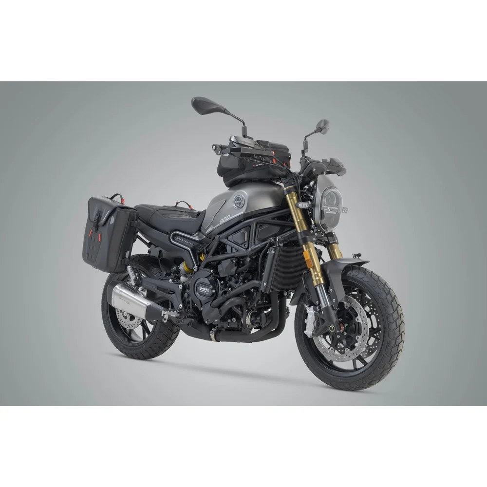 SW-Motech SW-BCSYS1904431000-B SysBag WP M/M Black Side Bag System for Benelli Leoncino 800 21-Up - Image 2