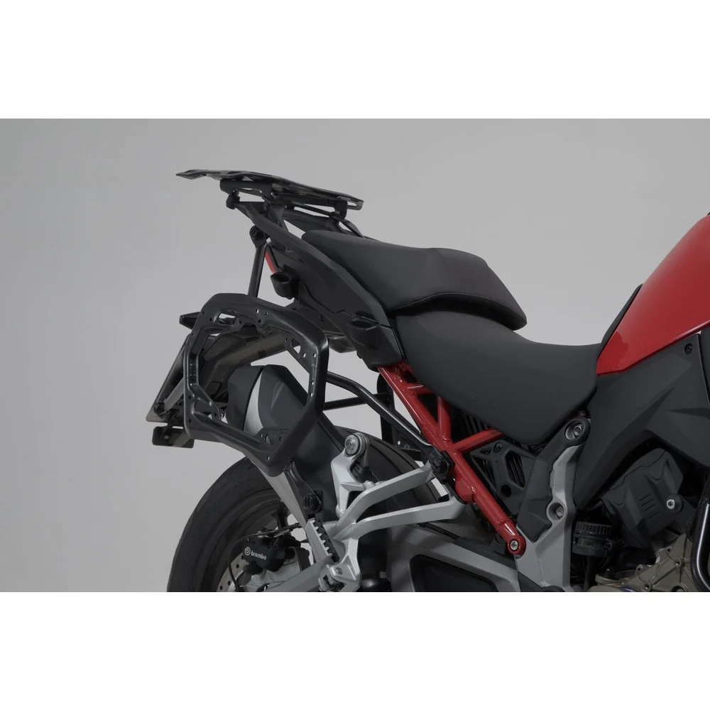 SW-Motech SW-BCSYS2282221000-B SysBag WP L/L Black Side Bag System for Ducati Multistrada V4 20-Up - Image 3