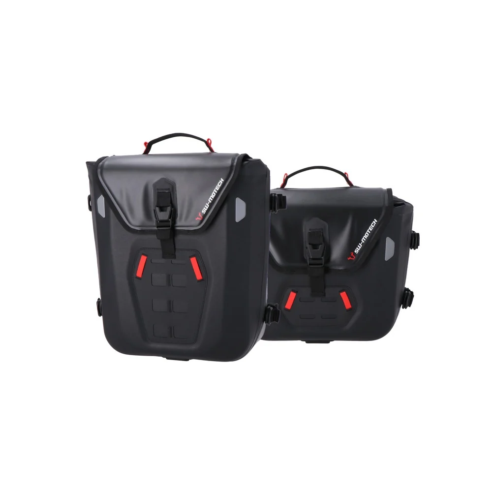 SW-Motech SW-BCSYS4103031000-B SysBag WP M/S Black Side Bag System for Royal Enfield Himalayan Scram 411 22-Up