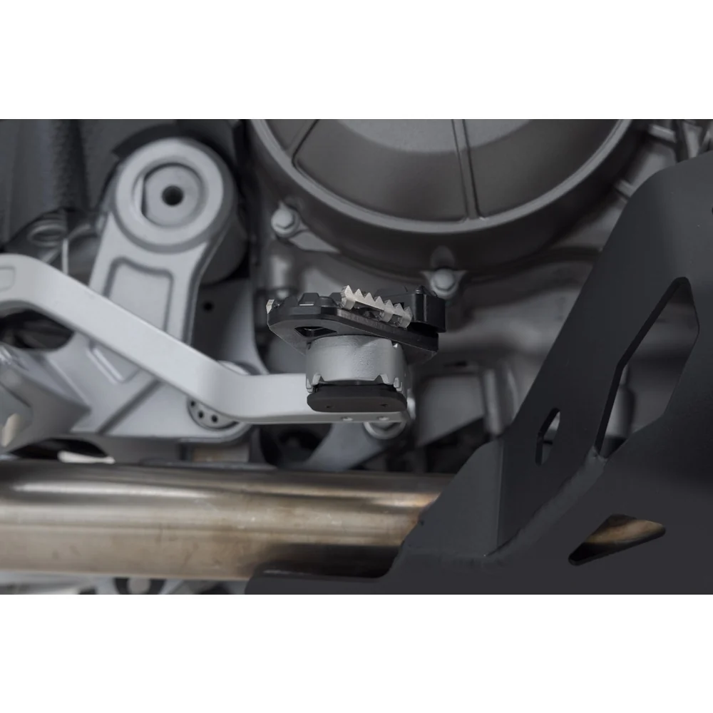 SW-Motech SW-FBE1384910000-B Brake Pedal Extension Black for Aprilia Tuareg 660 21-Up - Image 3