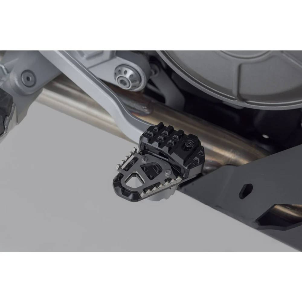 SW-Motech SW-FBE1384910000-B Brake Pedal Extension Black for Aprilia Tuareg 660 21-Up - Image 4