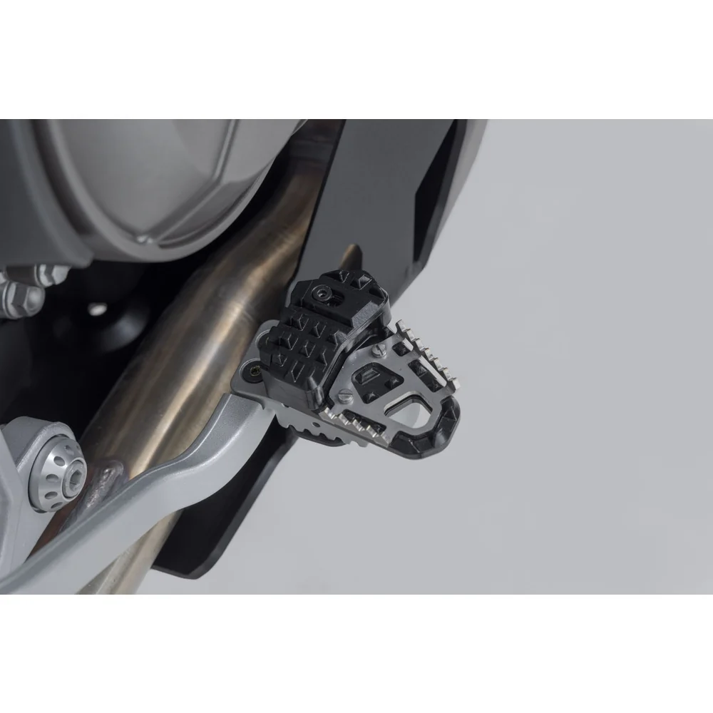 SW-Motech SW-FBE1384910000-B Brake Pedal Extension Black for Aprilia Tuareg 660 21-Up - Image 5