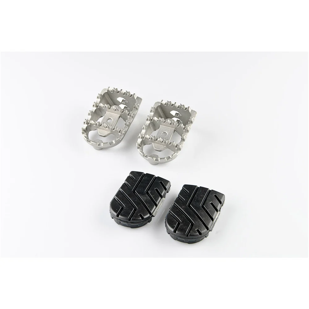 SW-Motech SW-FRS0101110500-S ION Footrest Kit Silver for Honda XL750 Transalp 22-Up/CRF1000L Africa Twin 18-Up/CRF1100L Africa Twin 19-Up/NT1100D 21-Up - Image 2