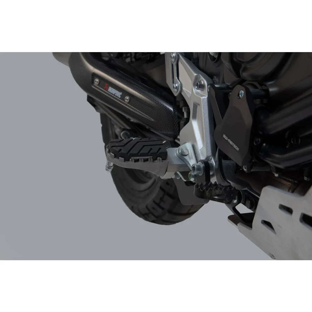SW-Motech SW-FRS0601110201-S ION Footrest Kit Silver for Yamaha Tenere 700 19-Up