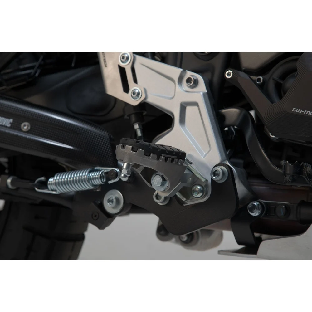 SW-Motech SW-FRS0601110201-S ION Footrest Kit Silver for Yamaha Tenere 700 19-Up - Image 2