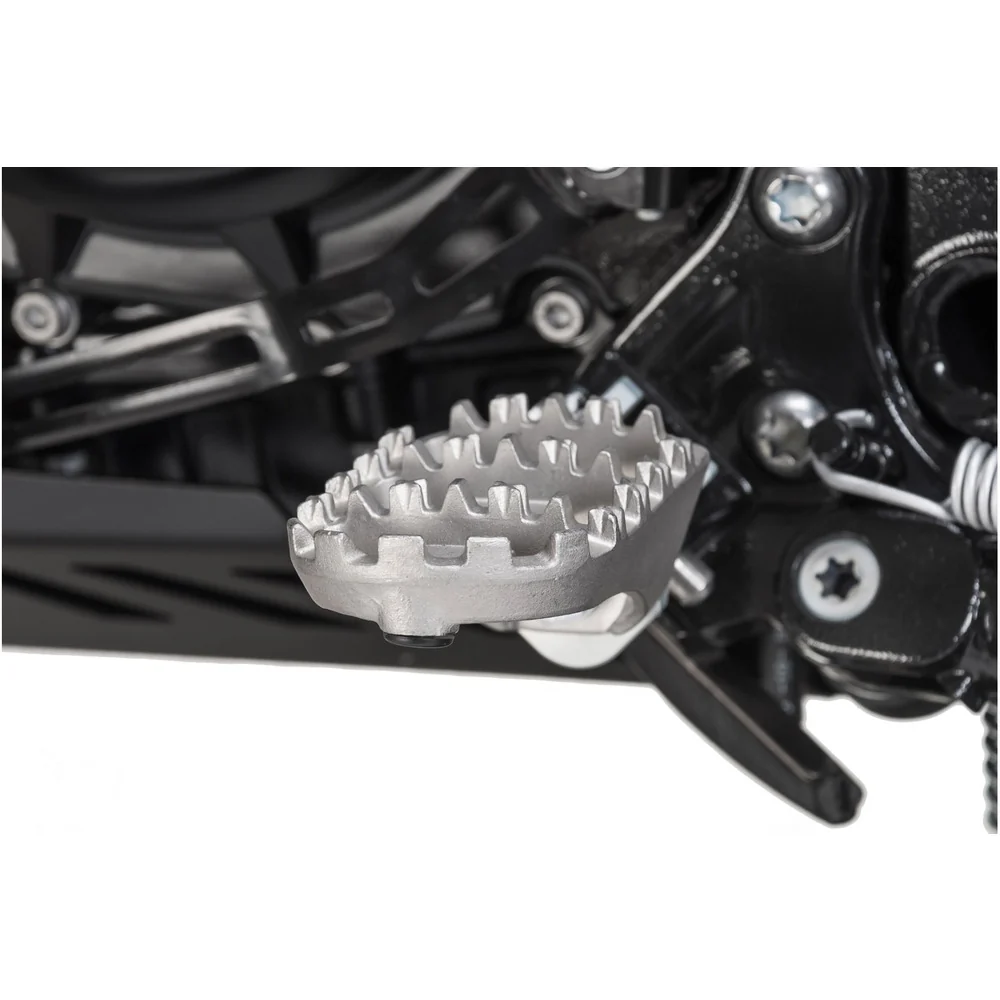 SW-Motech SW-FRS0701110101-S ION Footrest Kit Silver for BMW F 700 GS 12-18/F 800 GS 07-18/F 800 GS Adventure 16-18 - Image 2