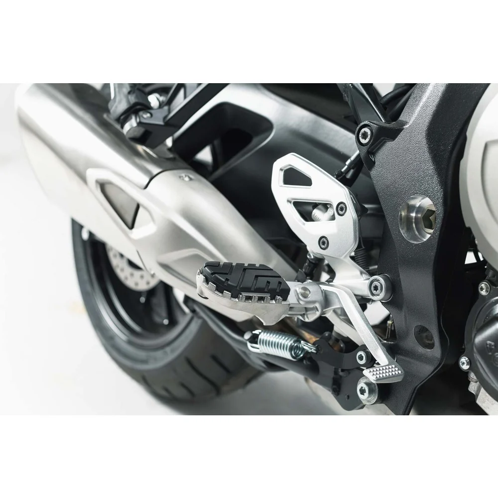 SW-Motech SW-FRS0701110701-S ION Footrest Kit Silver for BMW S 1000 XR 15-Up/F 750 GS/F 850 GS 17-Up/F 900 GS 23-Up - Image 2