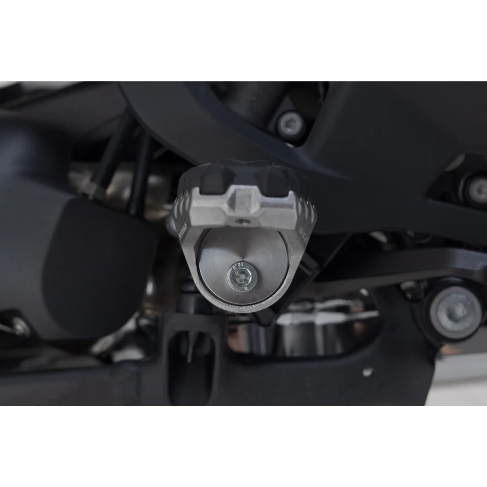 SW-Motech SW-FRS0711210302 EVO Footrest Kit Silver/Black for BMW R 1200 GS 12-18/Adventure 13-18/Rallye 16-18/R 1250 GS/Adventure 18-Up/Rallye 21-Up/R 1300 GS 23-Up - Image 5