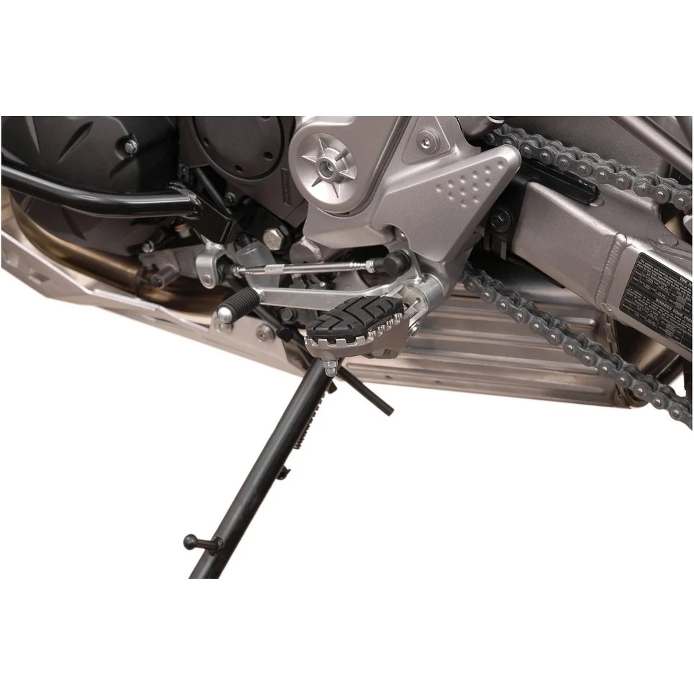 SW-Motech SW-FRS0801110001-S ION Footrest Kit Silver for Kawasaki Z900RS 18-Up/Z900RS Caf? 17-20/Z1000 06-09/ZRX1200R/ZRX1200S 01-05 - Image 3