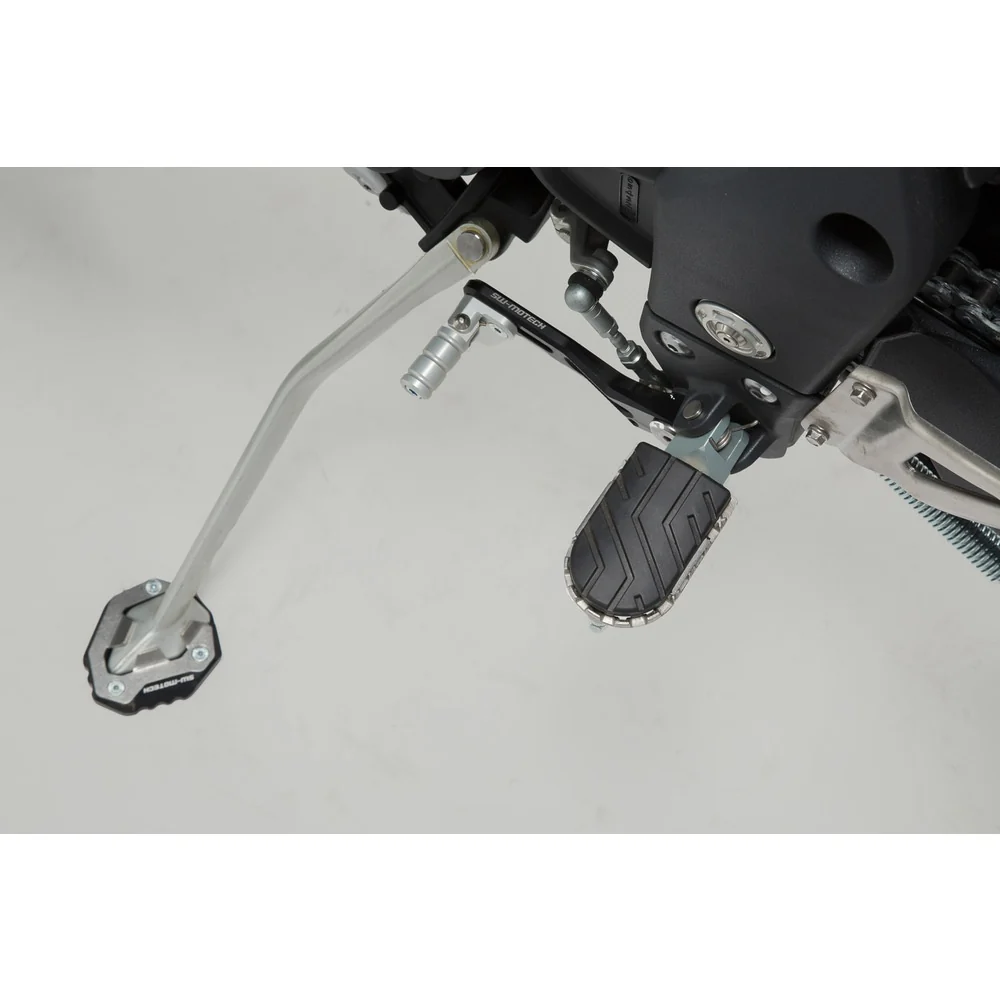 SW-Motech SW-FRS1101110001-S ION Footrest Kit Silver for BMW F 900 R/XR 19-Up/R NineT 14-Up/R 1200 R 11-14/Triumph Tiger 1050 06-12/Tiger 1050 SE 11-12/Tiger 1050 Sport 13-Up - Image 2