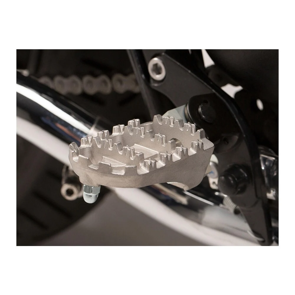SW-Motech SW-FRS1101110201-S ION Footrest Kit Silver for Triumph Bonneville/T100 04-16/Scrambler 05-Up - Image 5