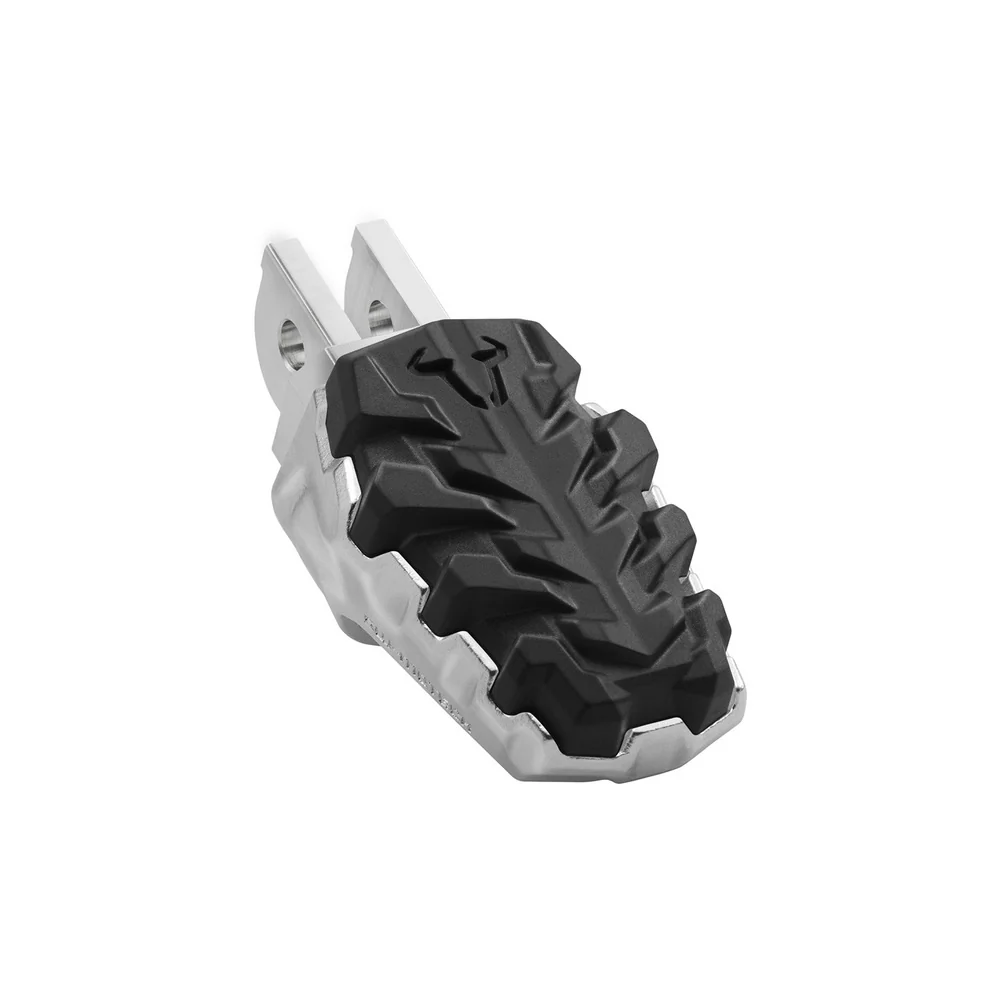 SW-Motech SW-FRS1111210400 EVO Footrest Kit Silver/Black for Triumph Tiger 1200/Tiger 1200 Explorer 15-Up