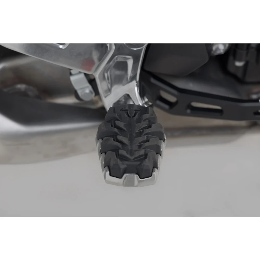 SW-Motech SW-FRS1111210500 EVO Footrest Kit Silver/Black for Triumph Tiger 660 21-Up - Image 4