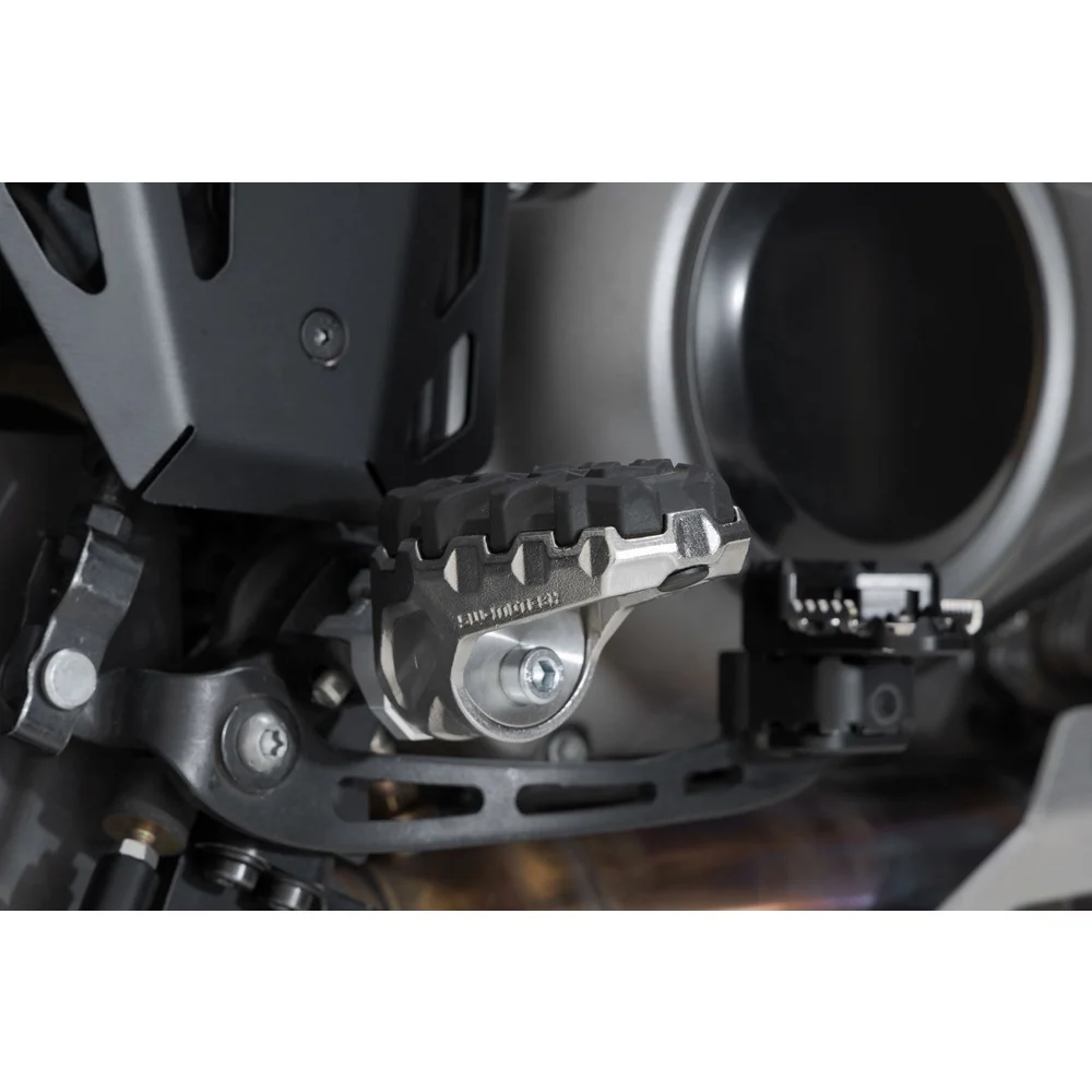 SW-Motech SW-FRS1811210001 EVO Footrest Kit Silver/Black for Harley-Davidson Pan America 21-Up - Image 4