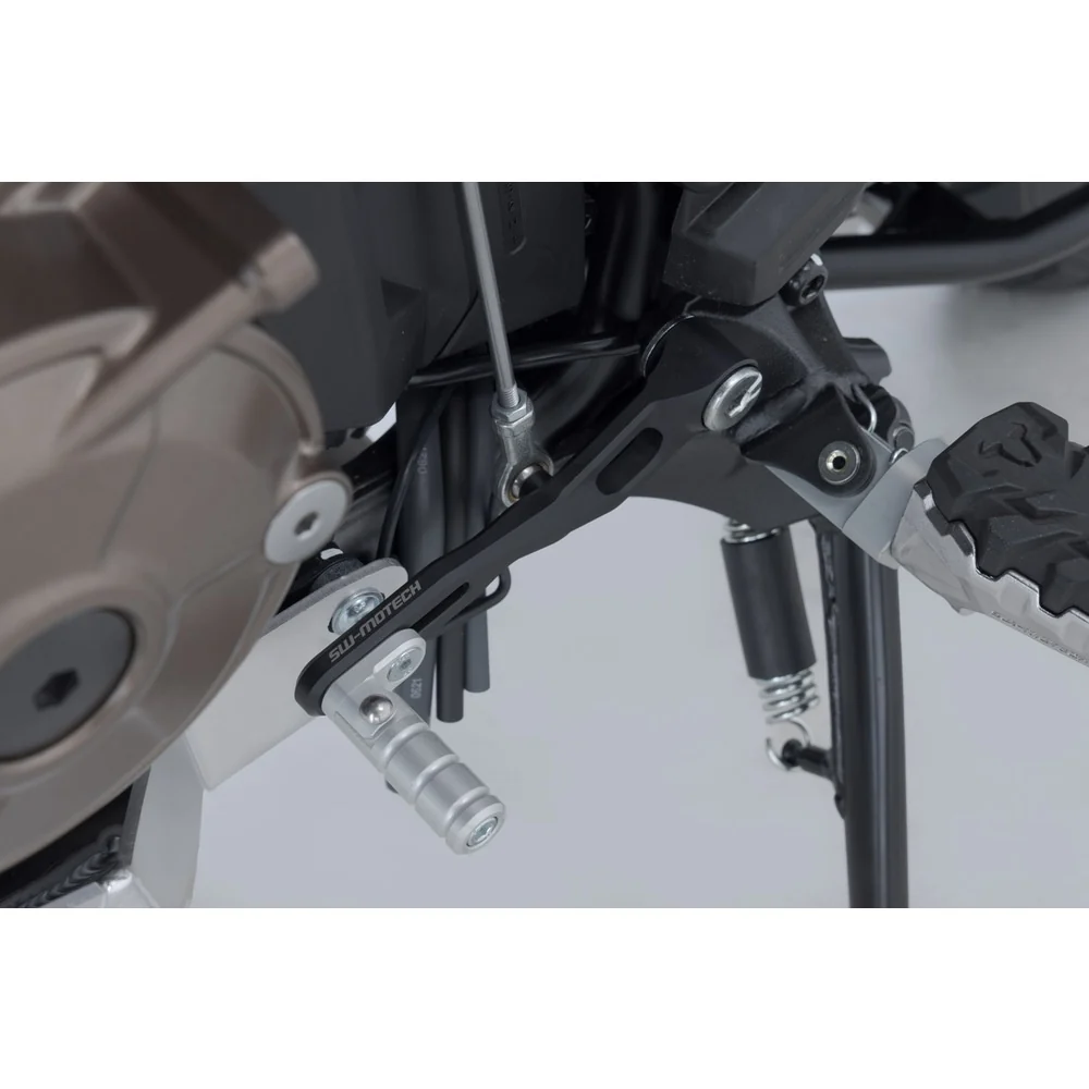 SW-Motech SW-FSC0162210001 Gear Lever Black/Silver for Honda CRF1000L Africa Twin 15-Up/CRF1100L Africa Twin 19-Up Models - Image 2