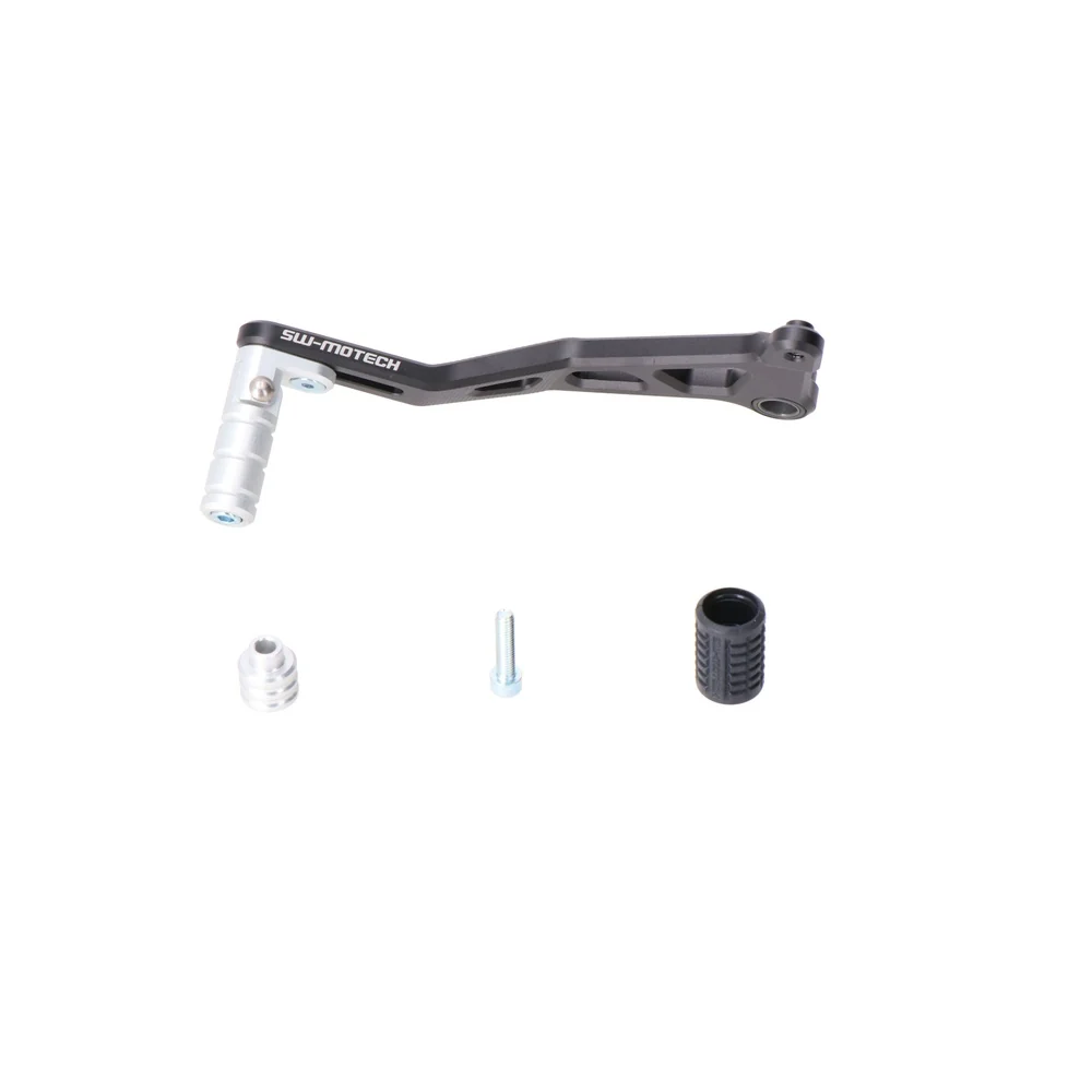 SW-Motech SW-FSC0886610001 Gear Lever Black/Silver for Kawasaki Z650 16-19/Z650 RS 21-Up