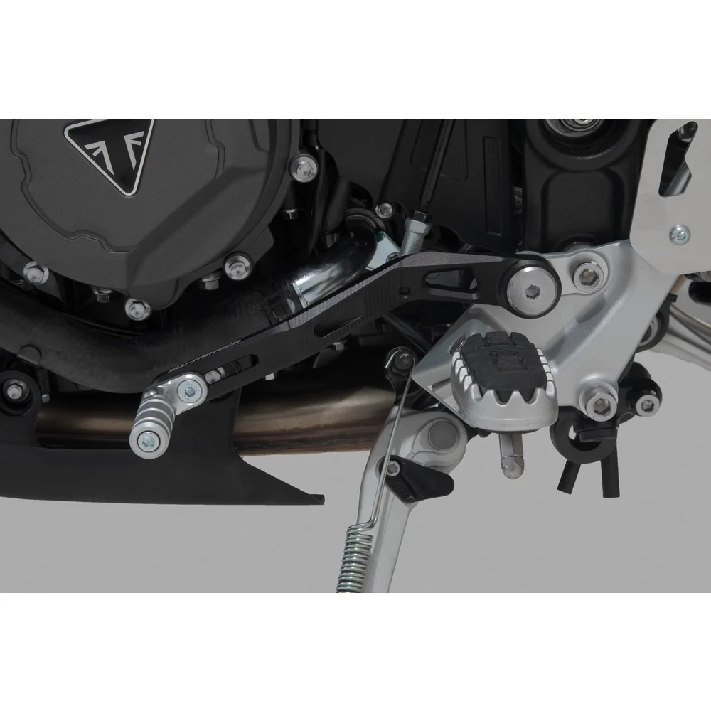 SW-Motech SW-FSC1195310001 Gear Lever Black/Silver for Triumph Tiger 900 19-Up - Image 5