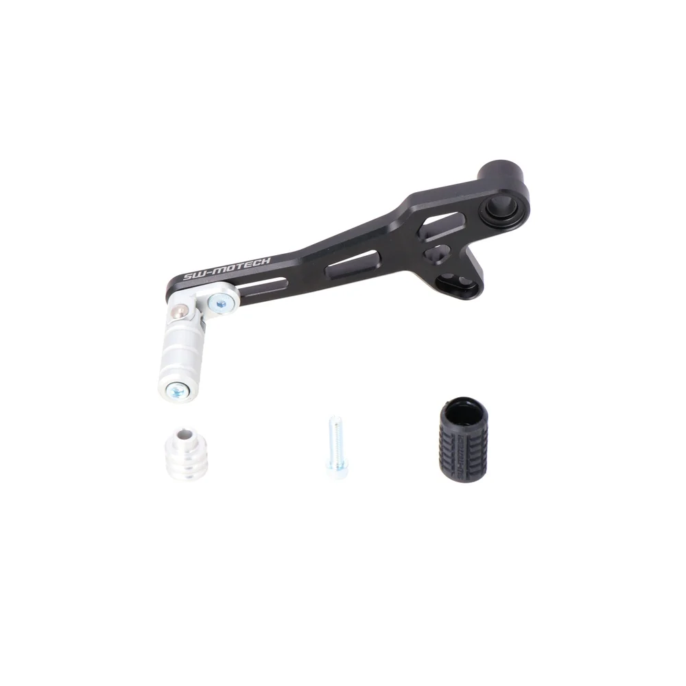 SW-Motech SW-FSC2299510000 Gear Lever Black/Silver for Ducati DesertX 22-Up/DesertX Rally 23-Up