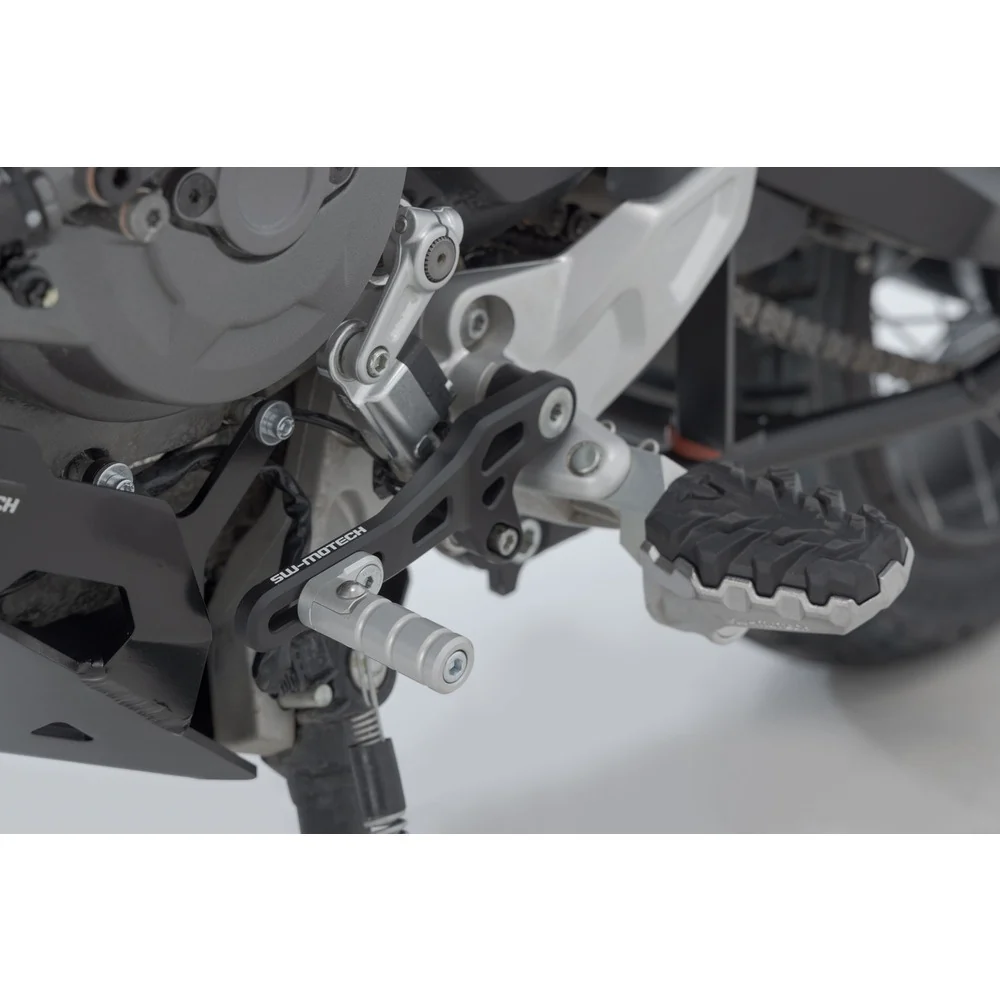 SW-Motech SW-FSC2299510000 Gear Lever Black/Silver for Ducati DesertX 22-Up/DesertX Rally 23-Up - Image 3