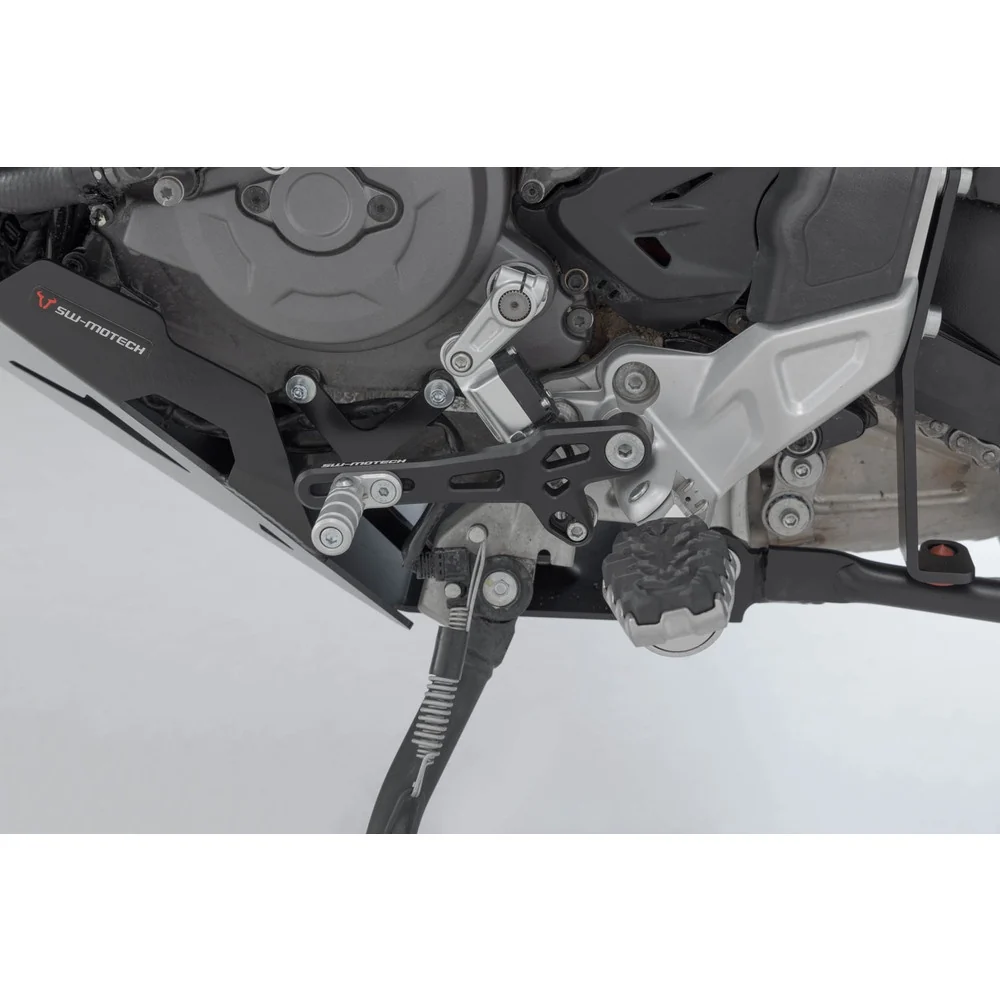 SW-Motech SW-FSC2299510000 Gear Lever Black/Silver for Ducati DesertX 22-Up/DesertX Rally 23-Up - Image 4