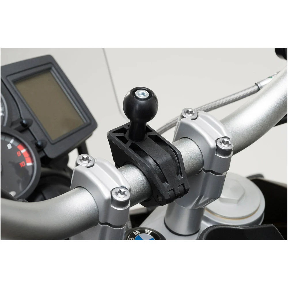 SW-Motech SW-GPS0030830100-B 1" Ball Kit (Includes M6/M8 Screws, Handelbar Clamp for 22-28mm Diameter) - Image 2