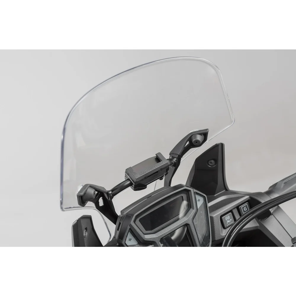 SW-Motech SW-GPS0064610500-B GPS Mount Black for 10/12mm Crossbar Tube - Image 2