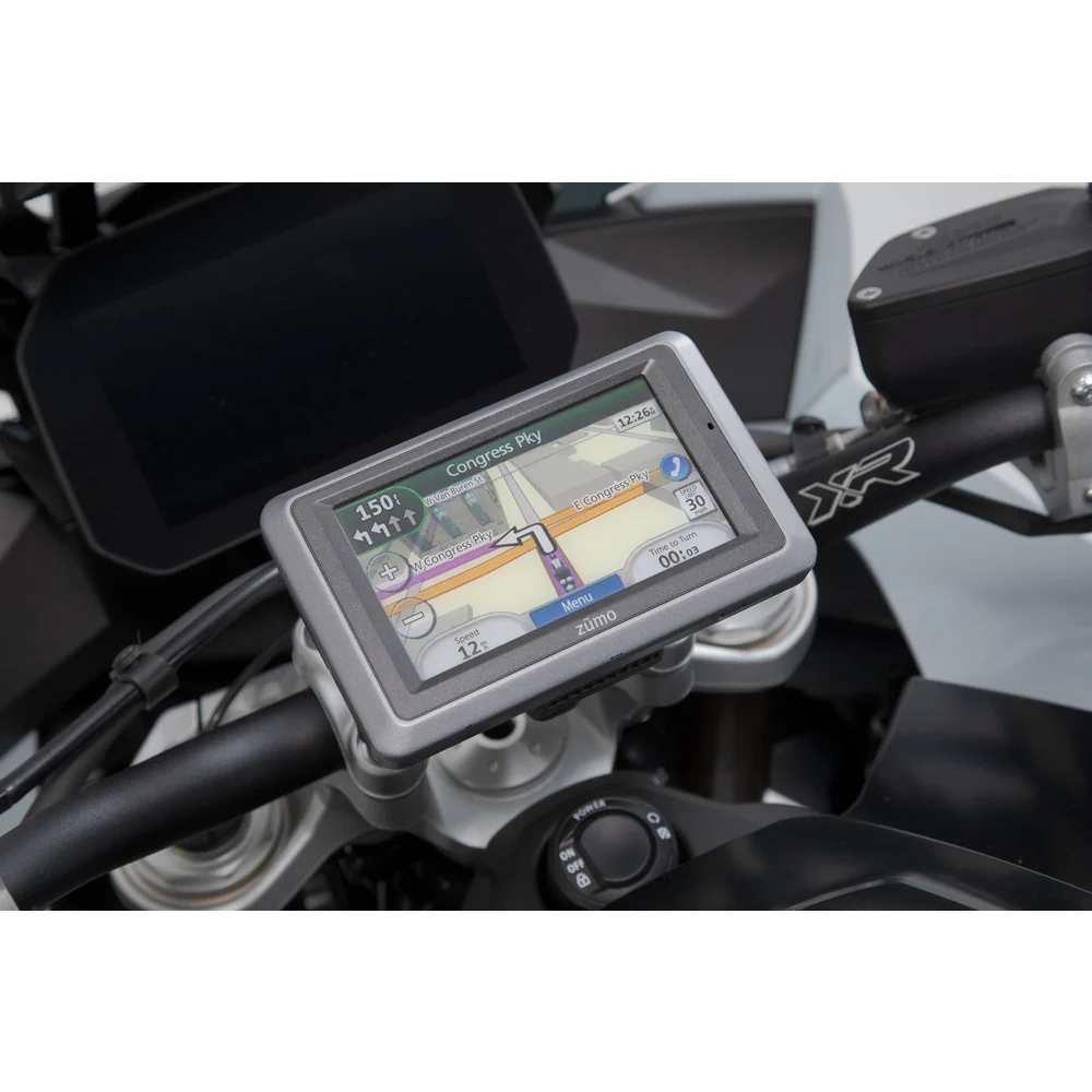 SW-Motech SW-GPS0764611201-B GPS Handlebar Mount Black for BMW G 310 GS/F 750 GS/F 850 GS 17-Up/Adventure 18-Up/F 900 R/XR 19-Up/M 1000 R 13-Up/S 1000 XR 15-Up - Image 2
