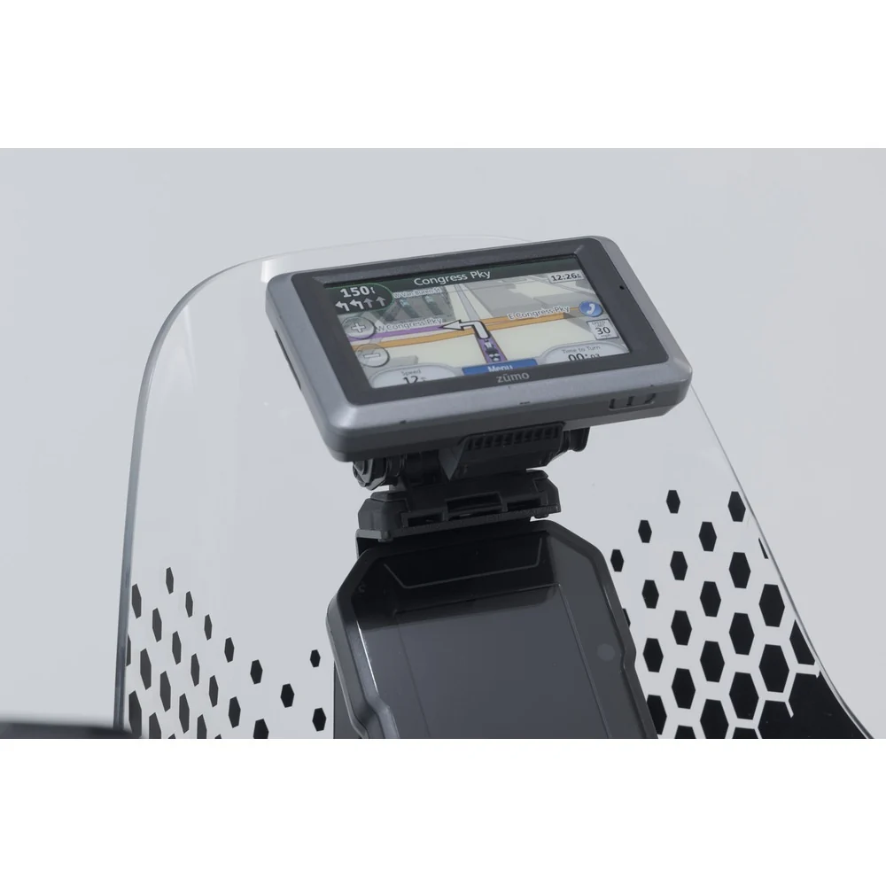 SW-Motech SW-GPS2299510000-B GPS Cockpit Mount Black for Ducati DesertX 22-Up/DesertX Rally 23-Up - Image 3