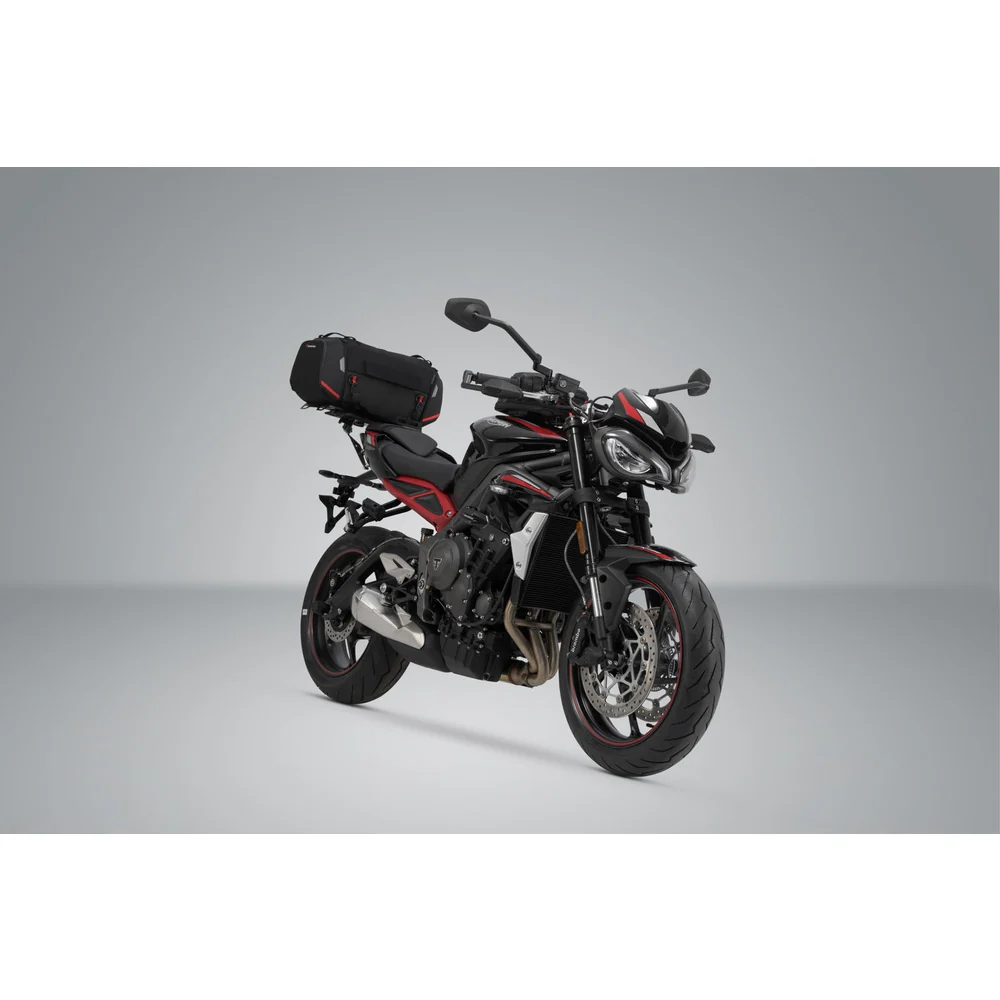 SW-Motech SW-GPT0529930000 PRO Black Rackpack Set for Suzuki GSF 600 Bandit 00-04/GSF 650 Bandit 04-16/GSX 650 F 07-16/GSF 1200 Bandit 00-06/GSF 1250 Bandit 06-16/GSX 1250 F ABS 09-Up/GSX 1400 01-06 - Image 2