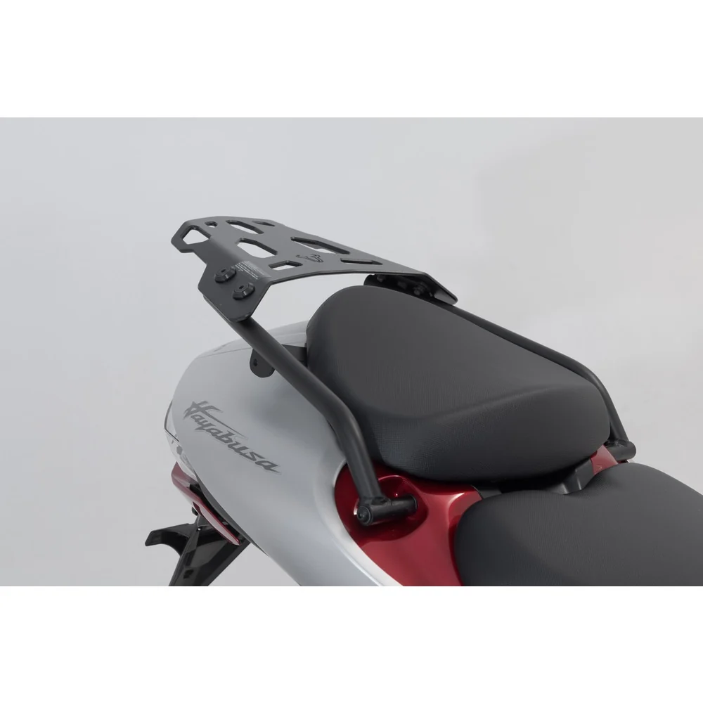 SW-Motech SW-GPT0598716000-B STREET-RACK Base Plate Black for Suzuki GSX1300R Hayabusa 20-Up - Image 2