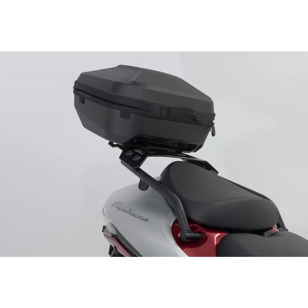 SW-Motech SW-GPT0598716000-B STREET-RACK Base Plate Black for Suzuki GSX1300R Hayabusa 20-Up - Image 5