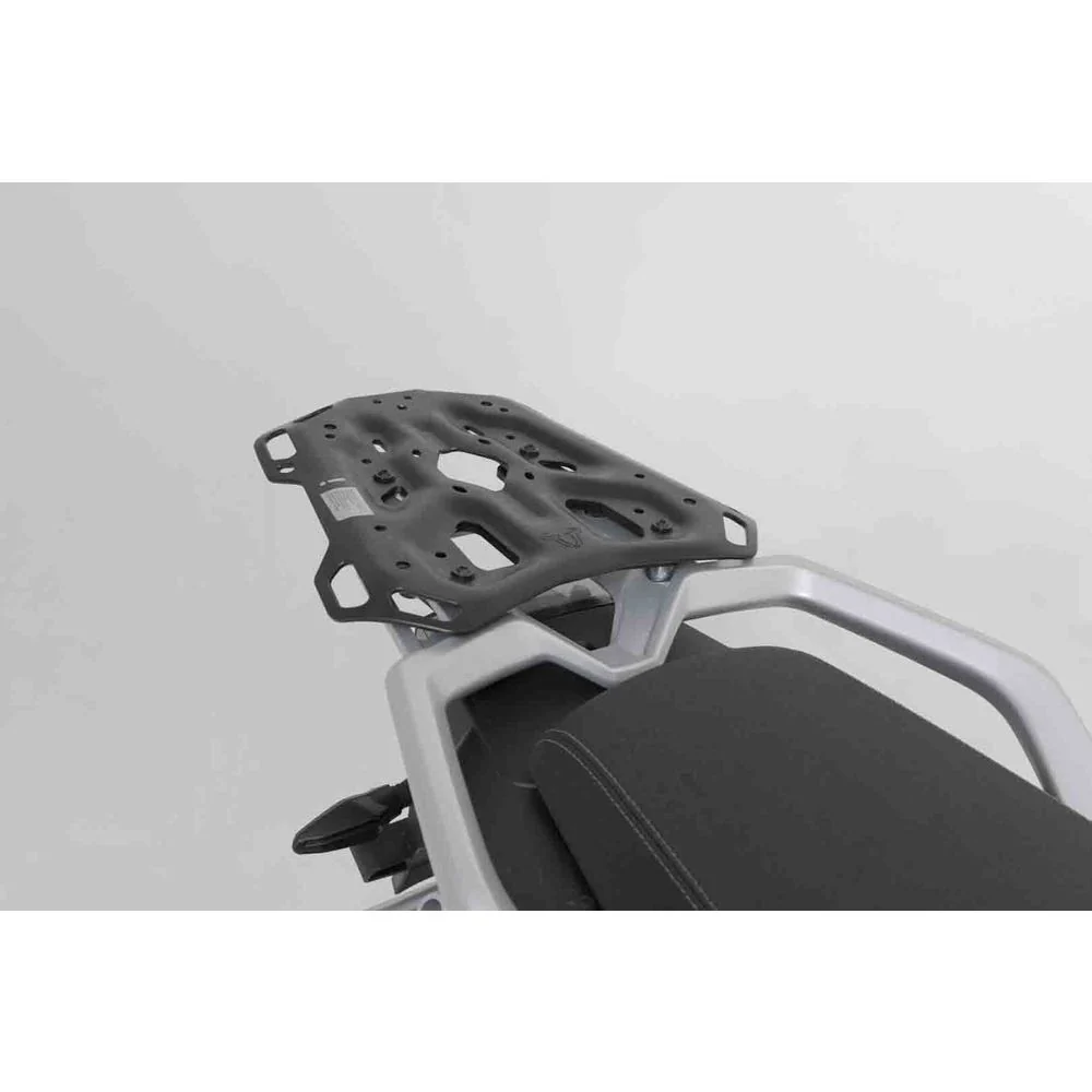 SW-Motech SW-GPT1003219000-B ADVENTURE-RACK Base Plate Adapter Kit Black for CF Moto 800MT 21-Up - Image 2