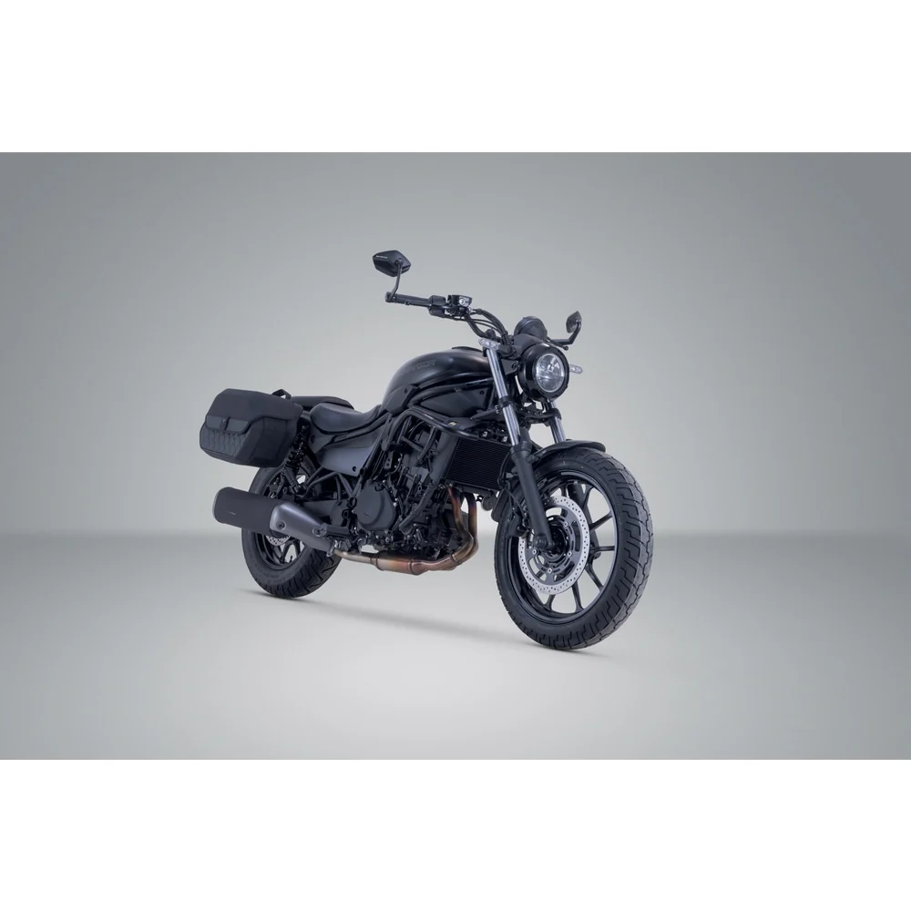 SW-Motech SW-HTA0860418000 SLH Left Side Carrier Black for Kawasaki Eliminator 500 23-Up - Image 2