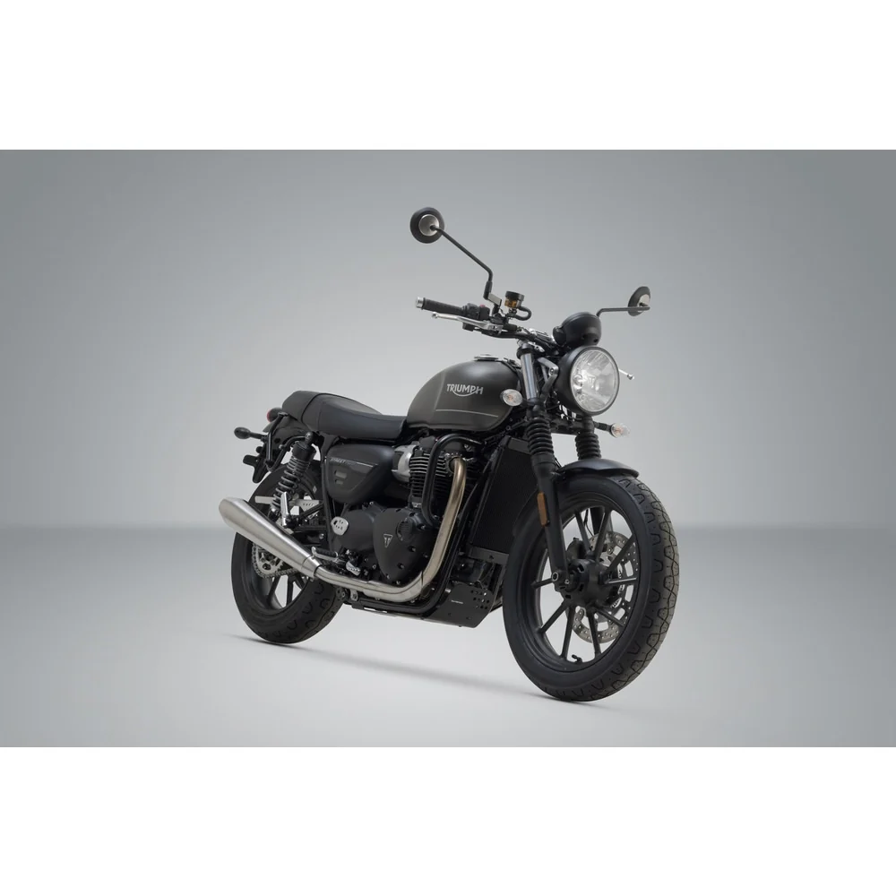 SW-Motech SW-HTA1166711001 SLC Right Side Carrier Black for Triumph Scrambler 900/Speed Twin/Street Cup/Street Scrambler 16-Up - Image 2