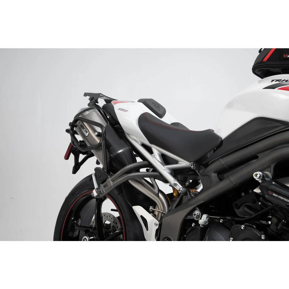 SW-Motech SW-HTA1190112000 SLC Left Side Carrier Black for Triumph Speed Triple 1050 18-Up - Image 3